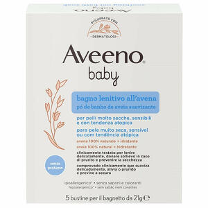 Aveeno - Baby colloidal polvere bagno 5 x 21 g