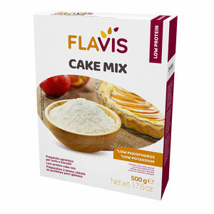 Flavis - Cake mix preparato per torte e biscotti aproteici 500 g