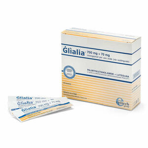 Glialia - 700mg + 70mg microgranuli uso orale via sublinguale 20 bustine 1,27 g