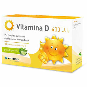 Metagenics - Vitamina d 400 ui 168 compresse