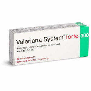 Valeriana system - Forte 20 compresse