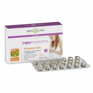 Neomamma - Biosline  vitamix folic 40 compresse new