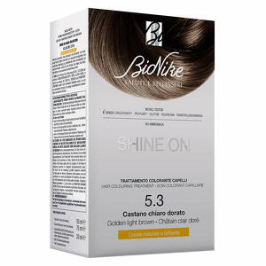 Bionike - Shine on castano chiaro dorato 5,3 flacone 75 ml + tubo 50 ml