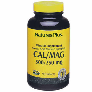 Nature's plus - Calcio magnesio 500-250 mg 90 tavolette