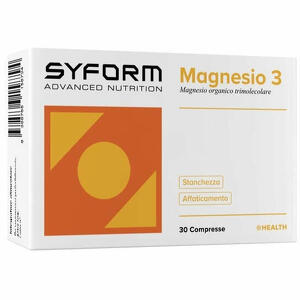 Syform magnesio 3 - Magnesio 3 30 compresse