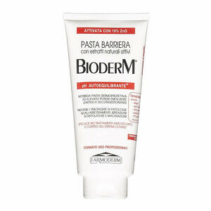 Bioderm - Pasta barriera traspirante ph autoequilibrante con 10% zinco 300 ml