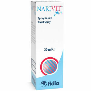 Sooft italia - Narivit plus spray nasale 20 ml con acido ialuronico cross-linkato d-pantenolo biotina vitamina e vitamina e