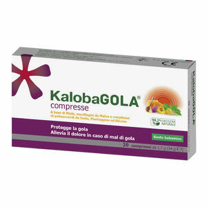 Schwabe pharma italia - Kalobagola 20 compresse balsamico