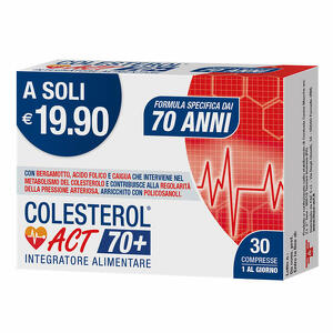 Colesterol act 70+ - 30 compresse
