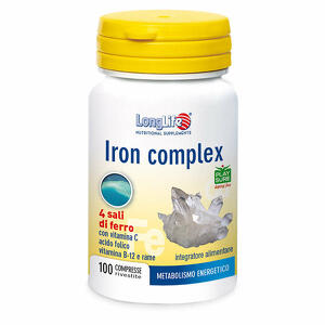 Long life - Longlife iron complex 100 compresse