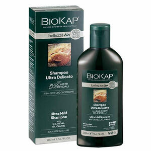 Biokap - Bellezza bio shampoo ultra delicato cosmos ecocert 200 ml biosline