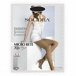 Solidea - Micro rete 70 sheer collant blu scuro 1-s