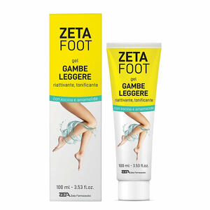 Zeta farmaceutici - Zetafoot gel gambe leggere 100 ml