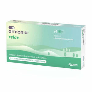 Armonia relax - 1 mg a base di melatonina 24 compresse