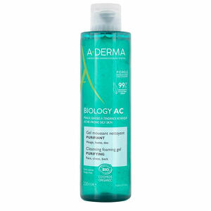 A-derma - Aderma biology ac gel detergente schiumogeno purificante 200 ml