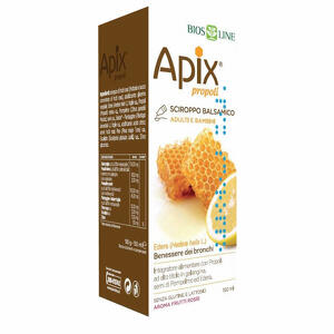 Apix - Propoli sciroppo balsamico senza conservanti 150 ml biosline