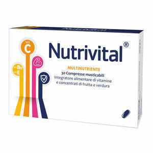 Schwabe pharma italia - Nutrivital 30 compresse masticabili
