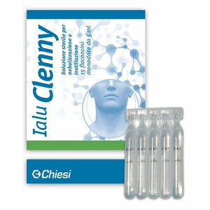 Clenny - Ialu  15 flaconcini 5 ml soluzione sterile per nebulizzazione e instillazione con acido ialuronico