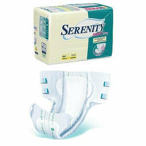 Serenity - Pannolone per incontinenza  softdry formato super taglia medium 30 pezzi