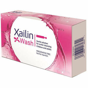 Xailin - Wash soluzione sterile oculare 20 flaconcini 5 ml monodose
