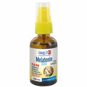 Long life - Longlife melatonin spray 0,5mg 30 ml