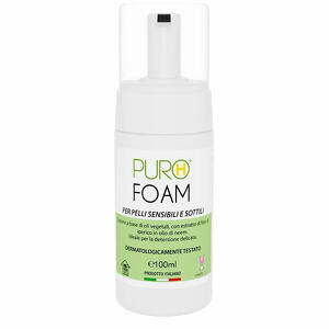 Puroh foam - Puro h foam pelli sensibili e sottili 100 ml