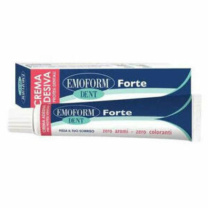 Emoform - Crema adesiva  dent forte per protesi dentali 70 g