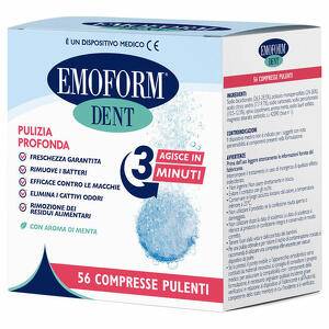 Emoform - Compresse pulenti  dent 56 pezzi