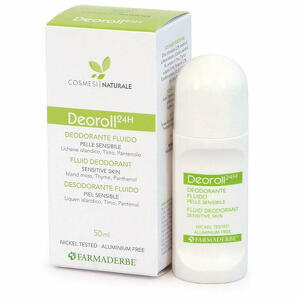 Farmaderbe - Deoroll deodorante fluido pelle sensibile 50 ml