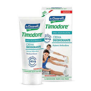 Timodore - Crema deodorante 48 ore 50 ml