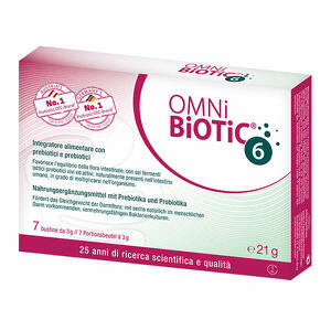 Omni biotic 6 - Polvere 7 bustine da 3 g