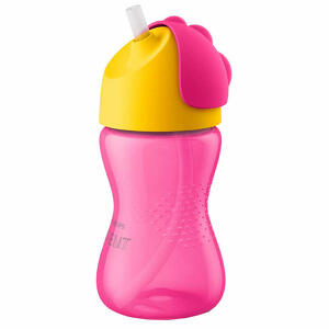 Avent - Philips tazza colorata con cannuccia femmina 300 ml