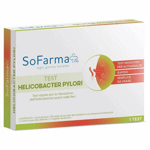 Sofarma - Test autodiagnostico helicobacter pylori piu'