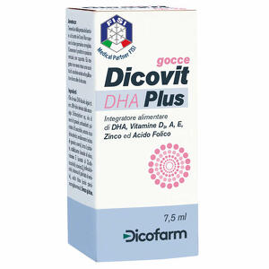 Dicofarm - Dicovit dha plus 7,5 ml