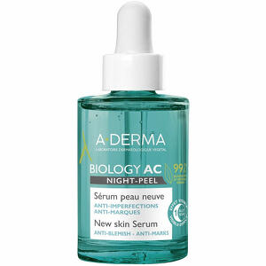 A-derma - Aderma biology ac siero night peel 30 ml