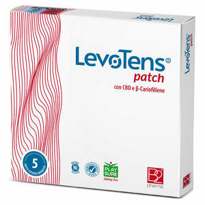 Levotens patch - Cutaneo monouso 5 pezzi