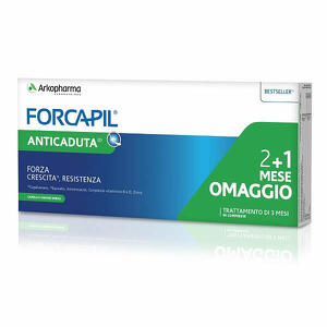 Arkofarm - Forcapil anticaduta 90cpr 2+1 mese in omaggio