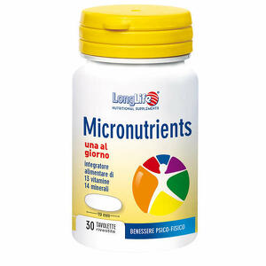 Long life - Longlife micronutrients 30 tavolette