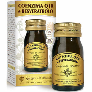 Giorgini - Coenzima q10 e resveratrolo 60 pastiglie