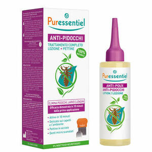 Puressentiel - Lozione antipidocchi 100 ml + pettine