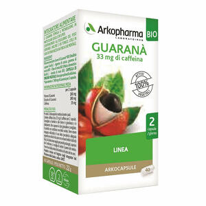 Arkofarm - Arko capsule guarana' bio 40 capsule