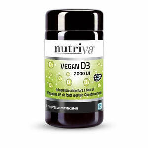 Nutriva - Vegan d3 60 compresse 2000 ui