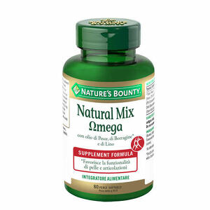 Nature' s bounty - Natural mix omega 60 perle