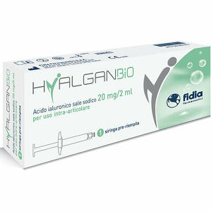 Hyalganbio - Siringa  intra-articolare 20mg 2 ml