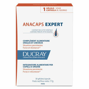 Ducray - Anacaps expert capelli e unghie 30 capsule