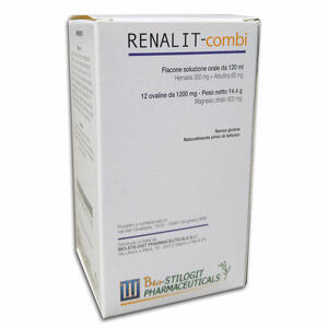 Bio stilogit pharmaceutic - Renalit-combi 12 capsule + sciroppo 120 ml