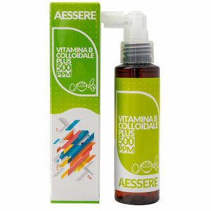 Aessere - Vitamina b colloidale plus spray 500ppm 100 ml