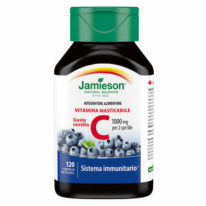 Jamieson - Vitamina c 1000 mirtillo 120 compresse masticabili