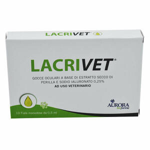 Lacrivet - Gocce oculari strip 10 flaconcini 0,5 ml