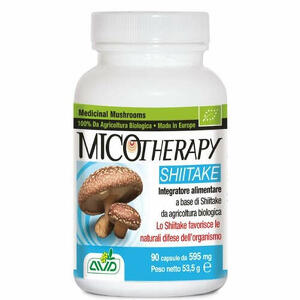 Micotherapy - Shiitake 90 capsule flacone 53,50 g